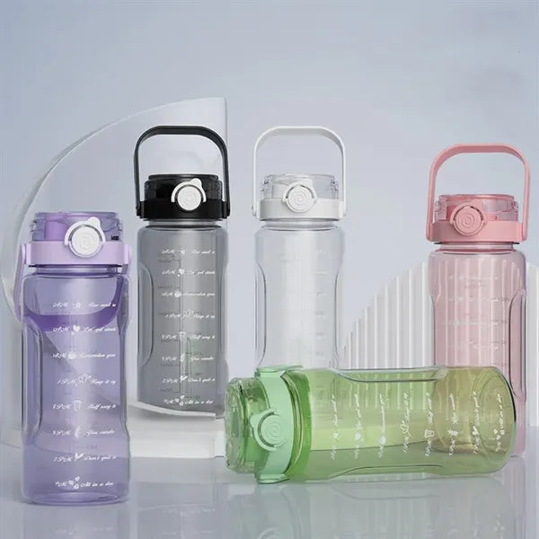 Fitness Water Bottle Large Capacity Anti fall Portable