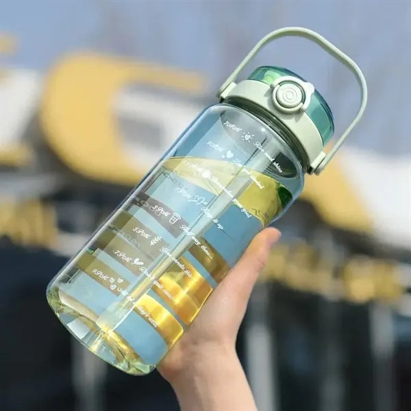 Fitness Water Bottle Large Capacity Anti fall Portable