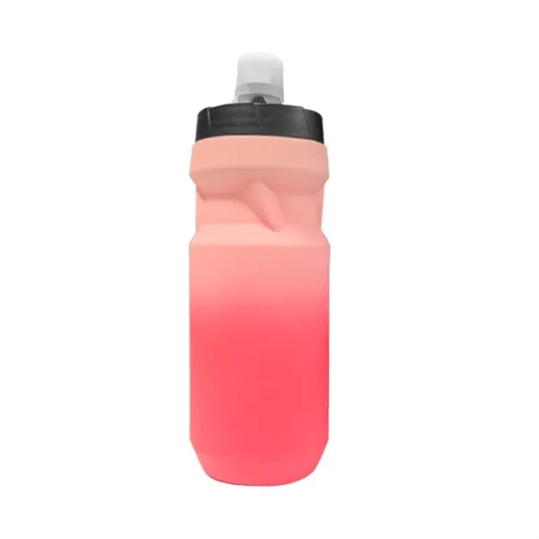 Kids Straw Gradient Large Capacity Plastic Sports Bottle