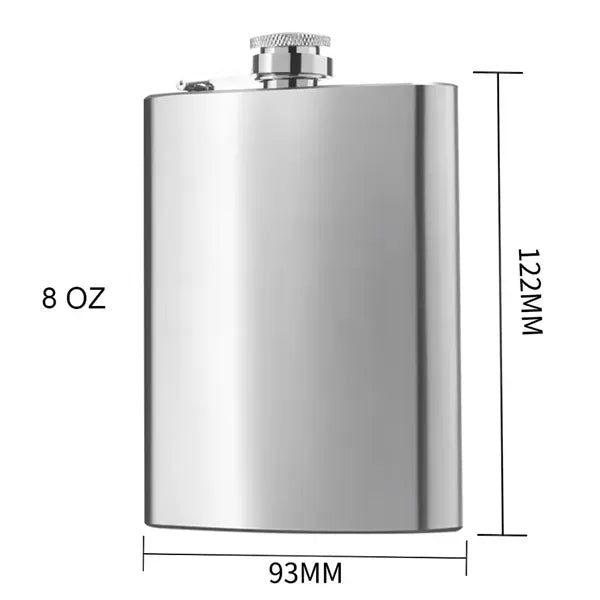 Portable Stainless Steel Drinking Hip Flask Jug For Whiskey