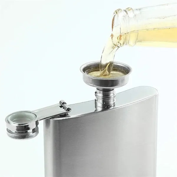 Portable Stainless Steel Drinking Hip Flask Jug For Whiskey