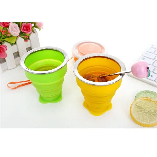 Silicone Collapsible Travel Water Cup