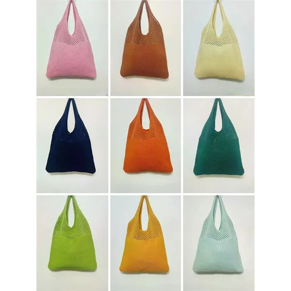 Crochet Mesh Beach Tote Bags
