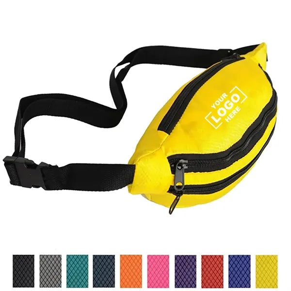 Fanny Pack W/ 3 Zipper