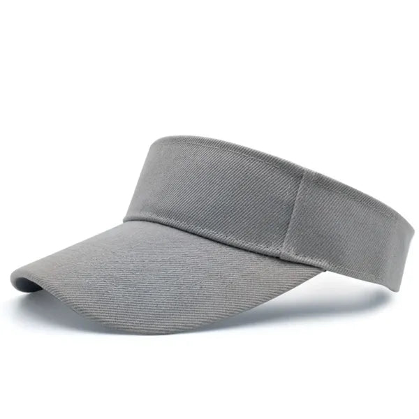 100% Cotton Twill Sun Visor Summer Hat For Adults Youth Kids