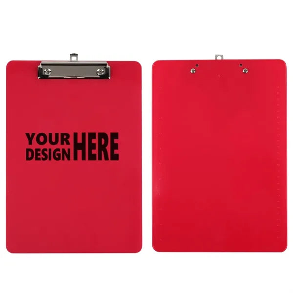 Plastic Clipboard W/ Ruler