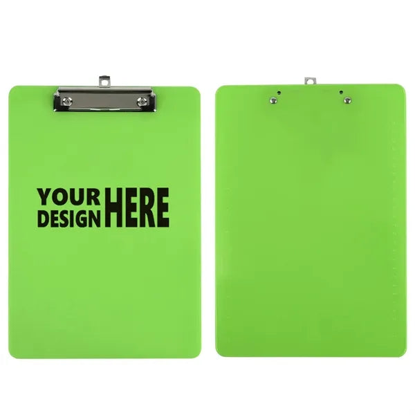 Plastic Clipboard W/ Ruler