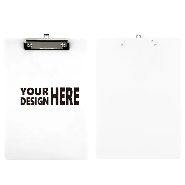 Plastic Clipboard W/ Ruler
