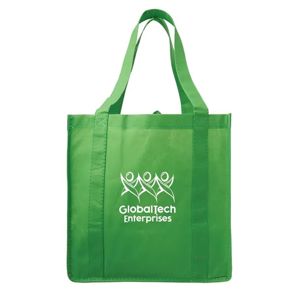 Petite Eco Market Hopper Non Woven Tote (1 Color Imprint)