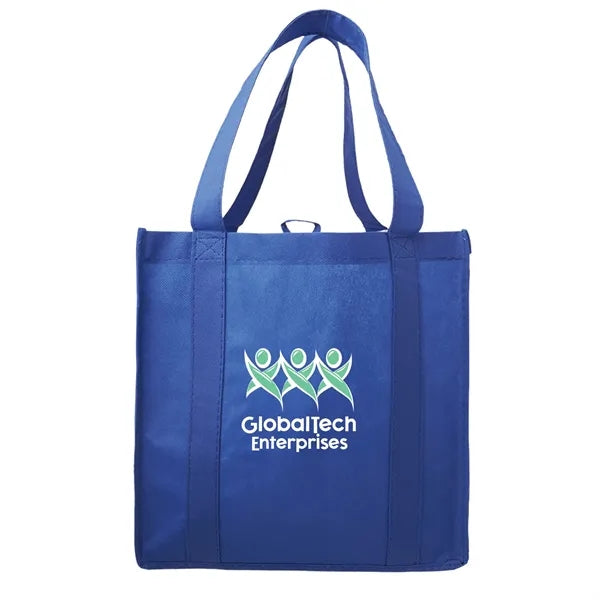Petite Eco Market Hopper Non Woven Tote (2 Color Imprint)