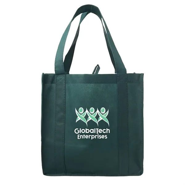 Petite Eco Market Hopper Non Woven Tote (2 Color Imprint)
