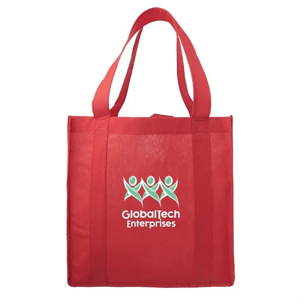 Petite Eco Market Hopper Non Woven Tote (2 Color Imprint)