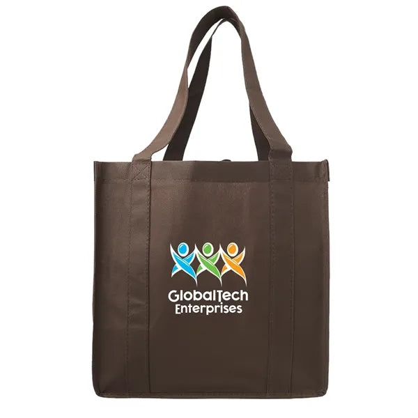 Petite Eco Market Hopper Non Woven Tote (Full Color Imprint)