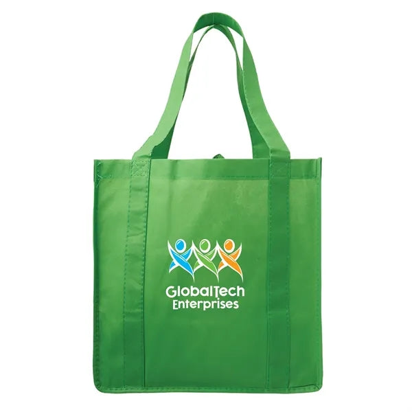 Petite Eco Market Hopper Non Woven Tote (Full Color Imprint)