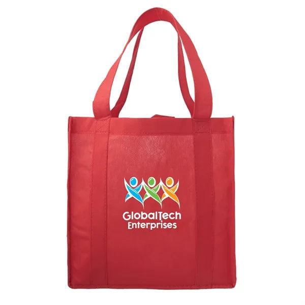 Petite Eco Market Hopper Non Woven Tote (Full Color Imprint)