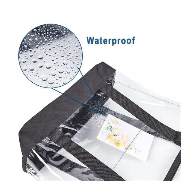 Clear Tote Shopping Bag
