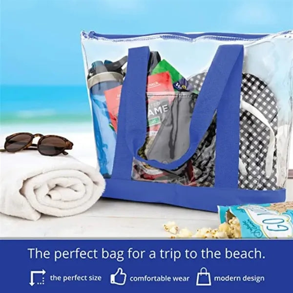Clear Tote Shopping Bag