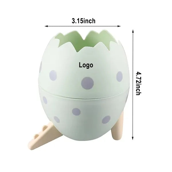 Dinosaur Egg Pencil Holder Cute Pen Cup