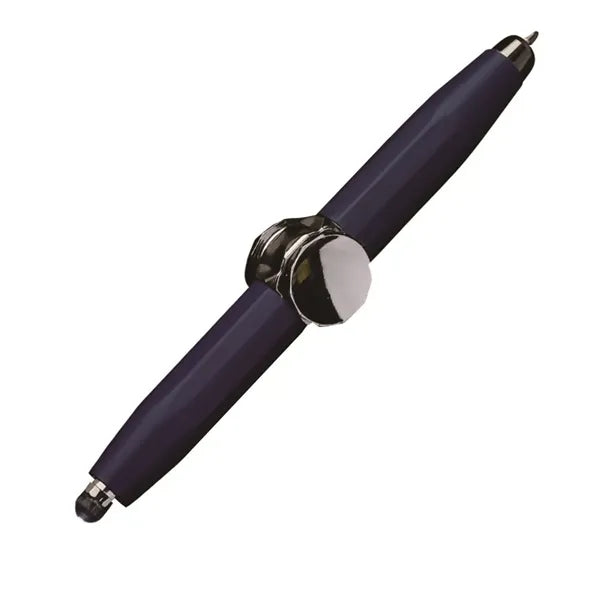 Metal Hand Fidget Spinner Pen with LED Light
