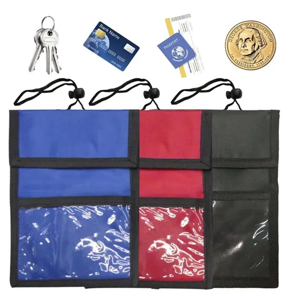 Travel Pouch Neck Wallet Passport Holder
