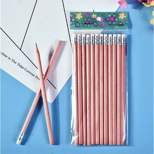 Natural Wood Pencil w/ Eraser