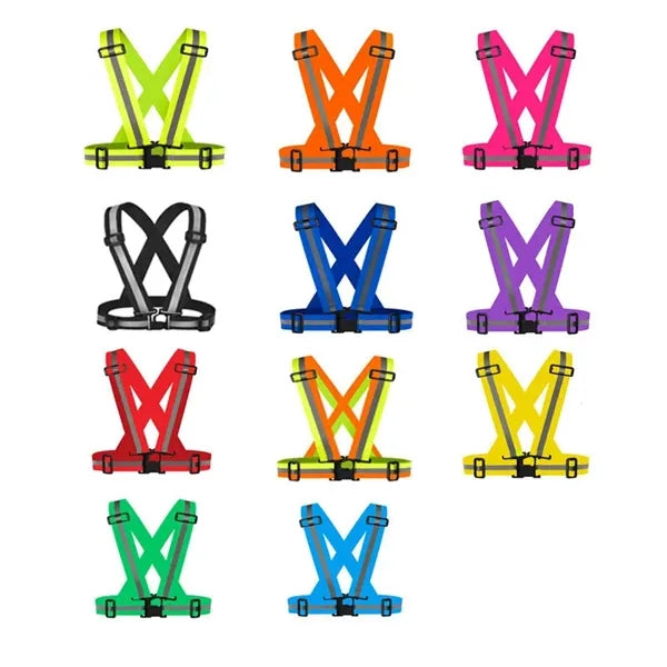 Polyester Adjustable Reflective Safety Vest And Armband