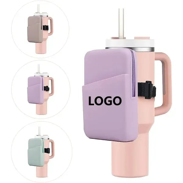 Silicone Water Bottle Pouch Arm Bag