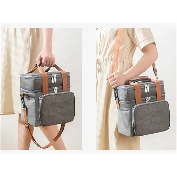Lunch Bag & Box for Men Women