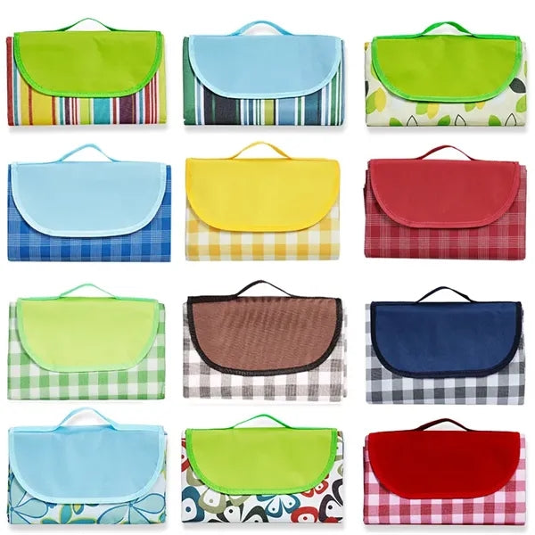 Gingham Picnic Mat for Beach Camping