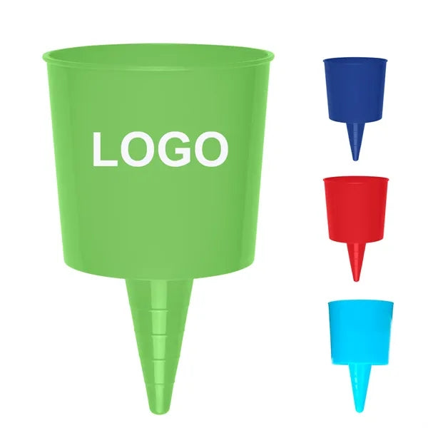 Spiked Bottom Beach Sand Coaster Cup and Beverage Holder