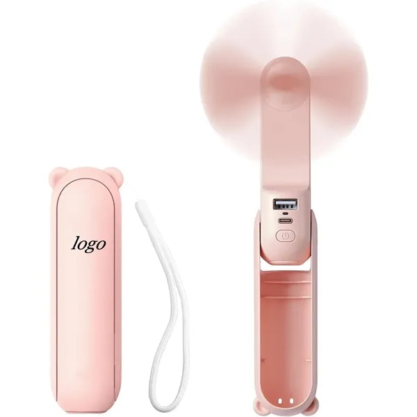 2000mAh handheld mini fan USB portable charging