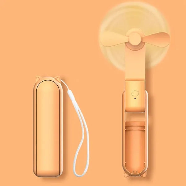2000mAh handheld mini fan USB portable charging