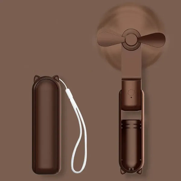 2000mAh handheld mini fan USB portable charging
