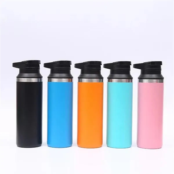 17 oz Powder Coated Vacuum Tumbler Water Bottle