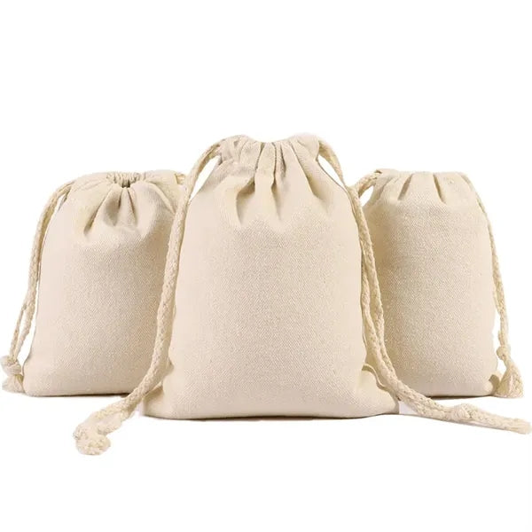 Cotton Drawstring Bags