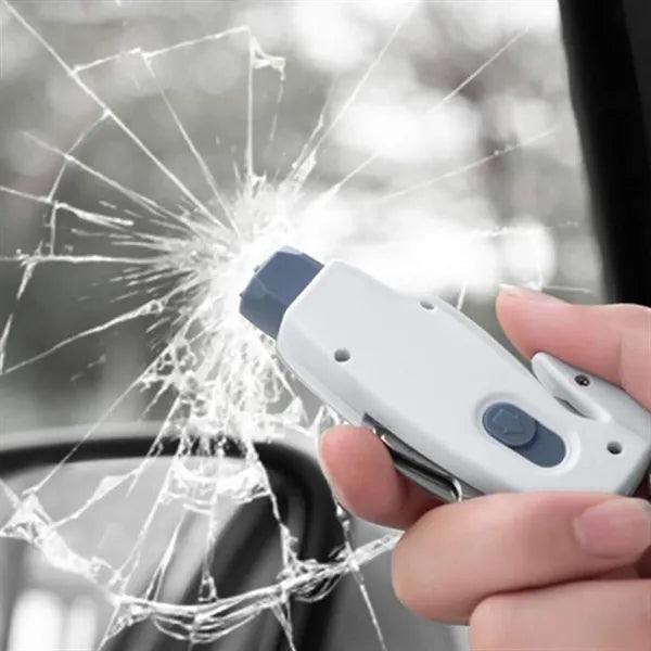 6-In-1 Vehicle Escape Tool Car Window Breaker Safety Hammer