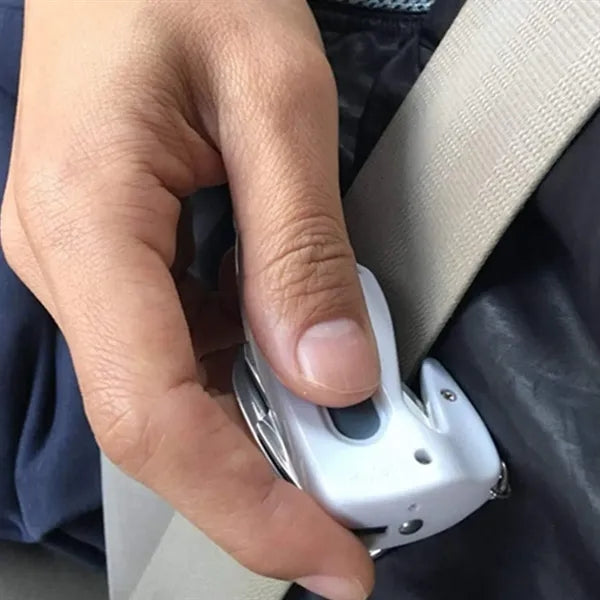 6-In-1 Vehicle Escape Tool Car Window Breaker Safety Hammer