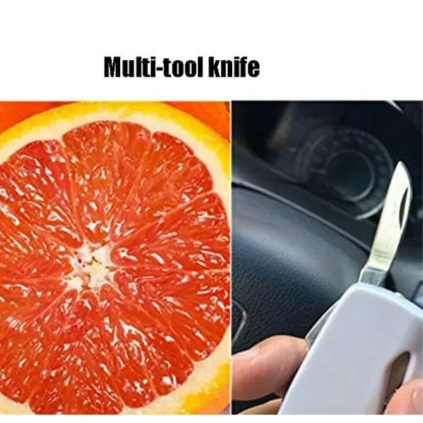 6-In-1 Vehicle Escape Tool Car Window Breaker Safety Hammer