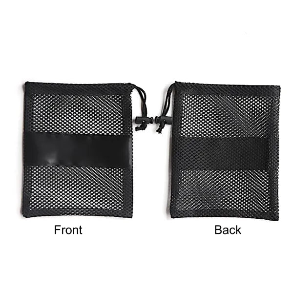 7.87" x 7.08" Durable Nylon Mesh Drawstring Towel Bag