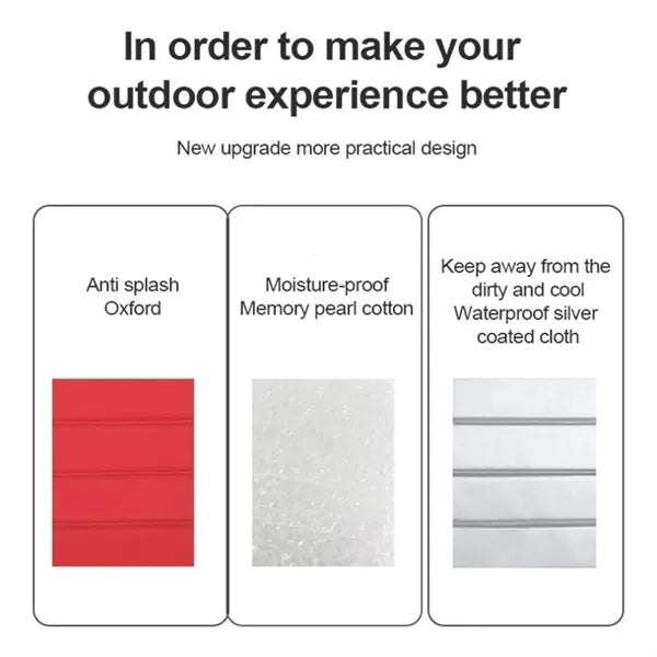 Outdoor Portable Oxford Cloth Camping Mat Cushion