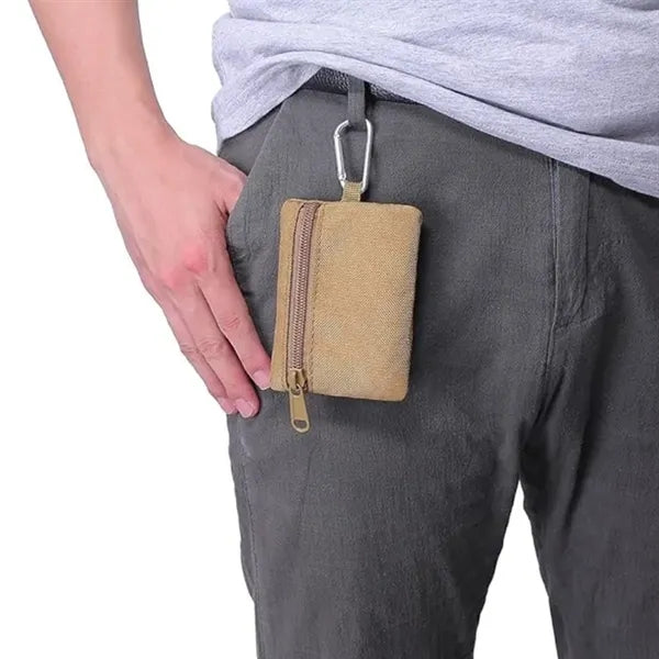 Canvas Outdoor Tactical Wallet Coin Purse