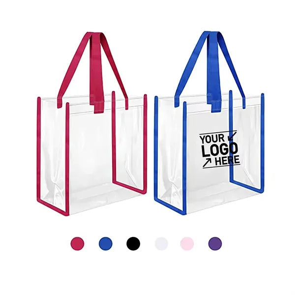 Transparent PVC Tote Bag