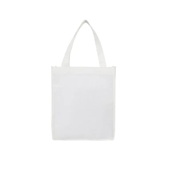 Laminated Non-woven Tote Bag (12" X 13" X 8")