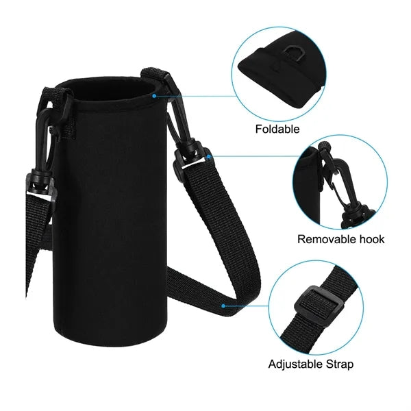 Water Bottle Sling Sleeve Carrier