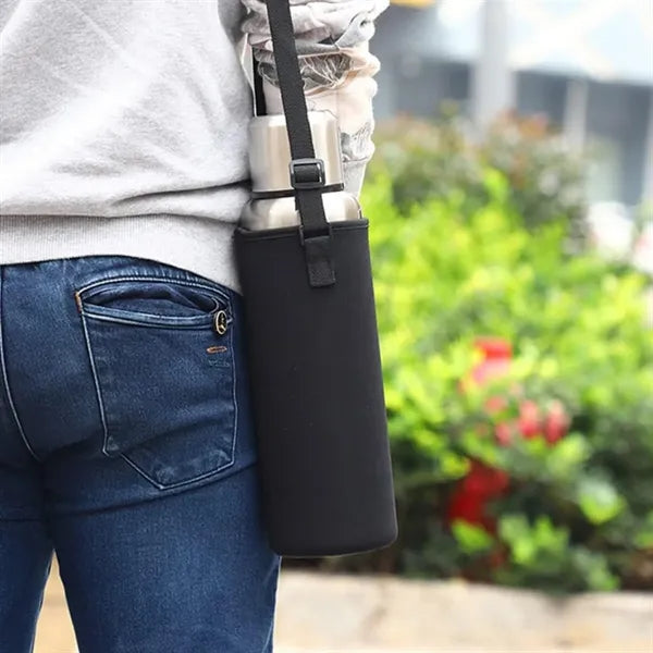 Water Bottle Sling Sleeve Carrier
