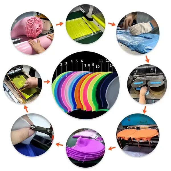 Fashion Silicone Swimming Caps
