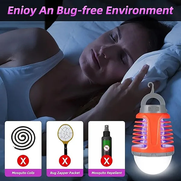 3 in 1 Mosquito Zapper-LED Camping Light