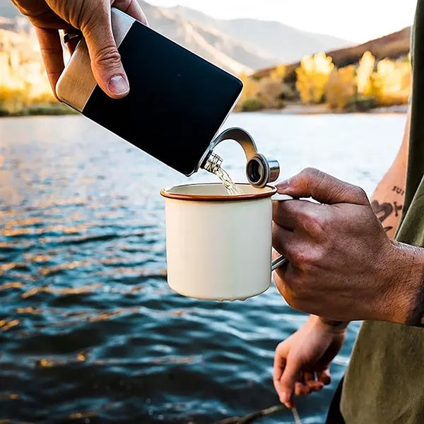 304 Stainless Steel Leakproof Drinking Flask for Alcohol