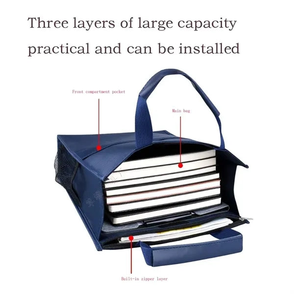 Oxford Waterproof Documents Tote Bag