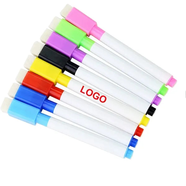 Colorful Magnetic Whiteboard Marker with Eraser